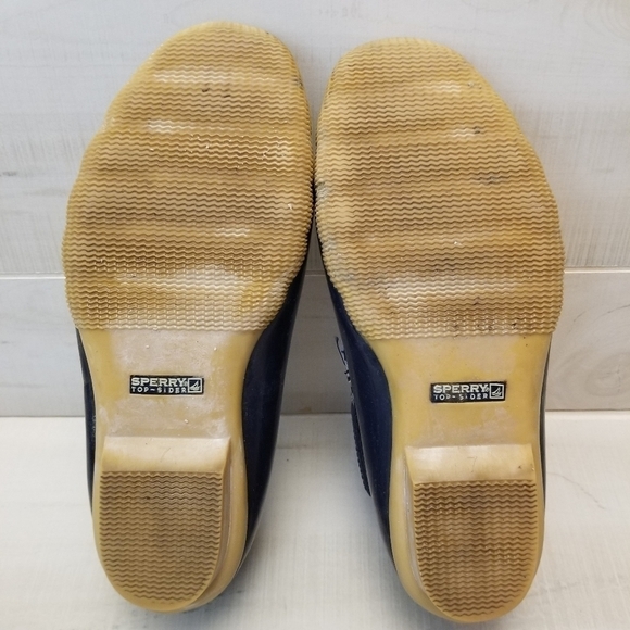 {7} Sperry Top-Sider Navy Waterproof Duck Boot Women's Slip On - Picture 9 of 10
